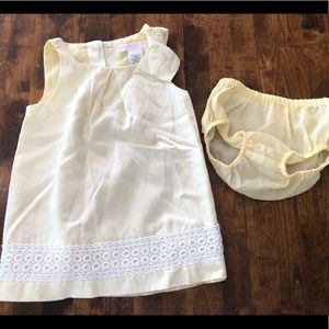 Yellow Janie & Jack dress